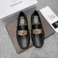 $80.00 USD Versace Leather Shoes For Men #1472336