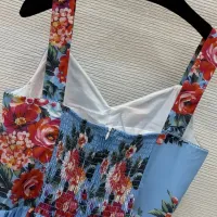$128.00 USD Dolce & Gabbana Dresses Sleeveless For Women #1472381