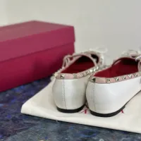 $118.00 USD Valentino Flat Shoes For Women #1472391