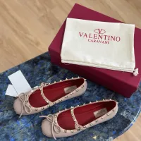 $118.00 USD Valentino Flat Shoes For Women #1472393