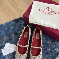 $118.00 USD Valentino Flat Shoes For Women #1472393