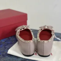 $118.00 USD Valentino Flat Shoes For Women #1472393