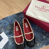 $118.00 USD Valentino Flat Shoes For Women #1472395