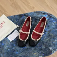 $118.00 USD Valentino Flat Shoes For Women #1472395