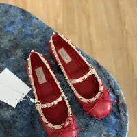 $118.00 USD Valentino Flat Shoes For Women #1472397