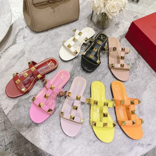 Replica Valentino Slippers For Women #1472522 $88.00 USD for Wholesale