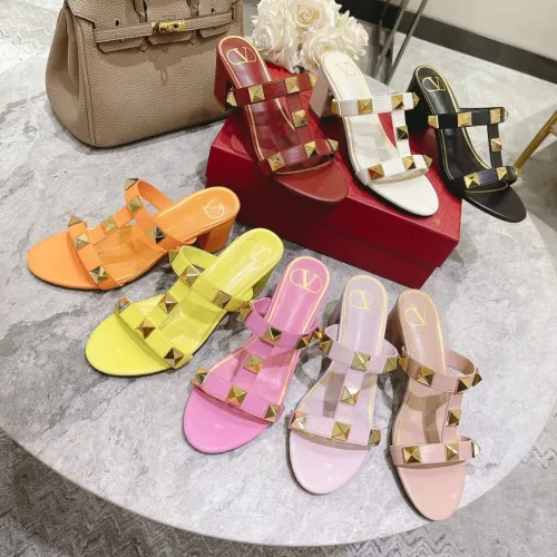 Replica Valentino Slippers For Women #1472541 $88.00 USD for Wholesale