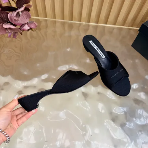 Replica Alexander Wang Slippers For Women #1472583 $98.00 USD for Wholesale