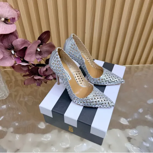 Replica AQUAZZURA High-heeled shoes For Women #1472610 $128.00 USD for Wholesale