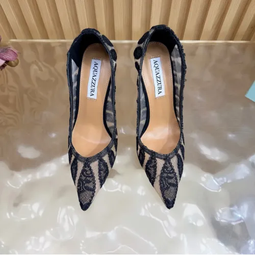 Replica AQUAZZURA High-heeled shoes For Women #1472616 $128.00 USD for Wholesale