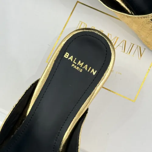 Replica Balmain Slippers For Women #1472720 $102.00 USD for Wholesale