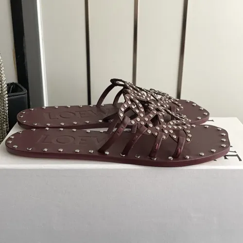 Replica LOEWE Slippers For Women #1472759 $108.00 USD for Wholesale