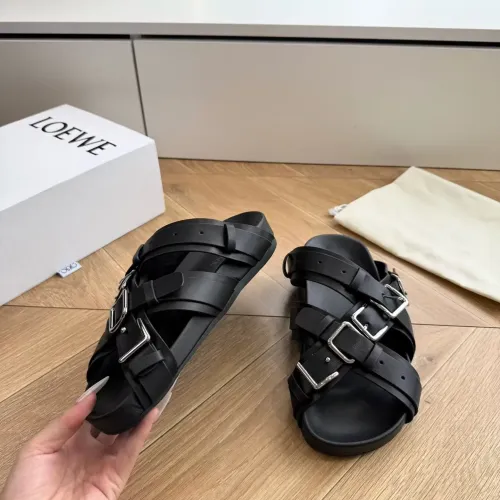 Replica LOEWE Slippers For Women #1472762 $98.00 USD for Wholesale