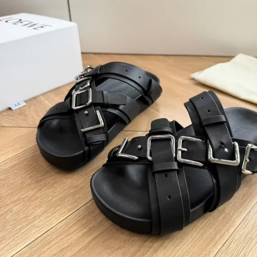 Replica LOEWE Slippers For Women #1472762 $98.00 USD for Wholesale