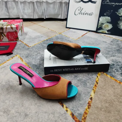 Replica Dolce & Gabbana D&G Slippers For Women #1472841 $115.00 USD for Wholesale