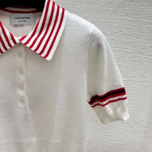 Replica Thom Browne TB T-shirts Short Sleeved For Women #1472925 $85.00 USD for Wholesale