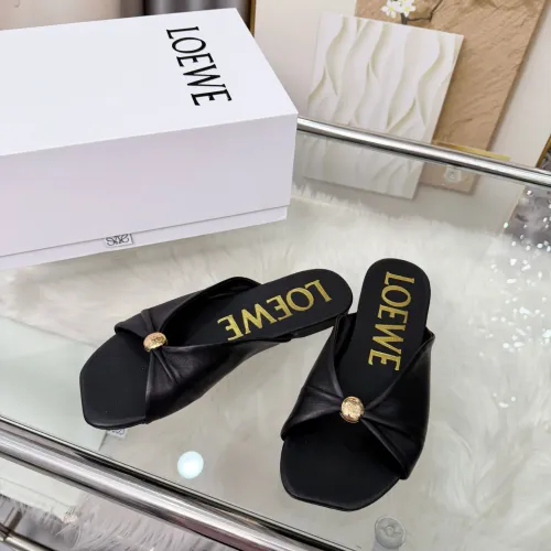 Replica LOEWE Slippers For Women #1472951 $80.00 USD for Wholesale