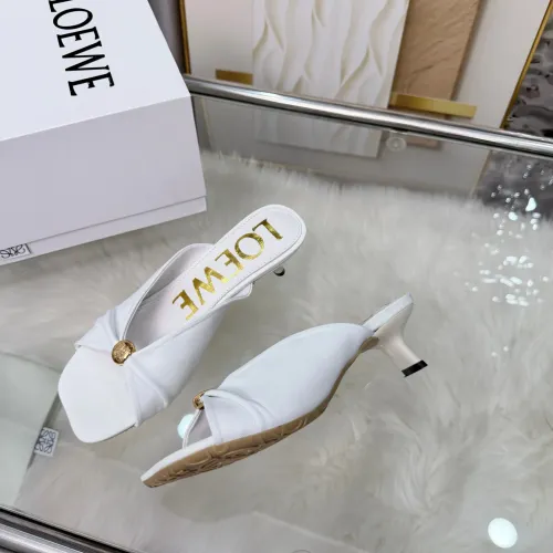 Replica LOEWE Slippers For Women #1472954 $82.00 USD for Wholesale
