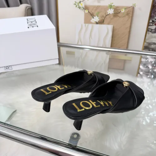 Replica LOEWE Slippers For Women #1472957 $82.00 USD for Wholesale