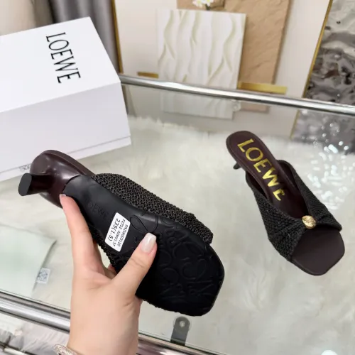 Replica LOEWE Slippers For Women #1472959 $82.00 USD for Wholesale