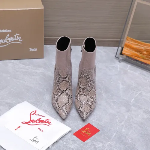 Replica Christian Louboutin Boots For Women #1472984 $150.00 USD for Wholesale