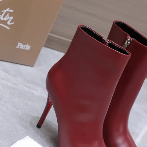 Replica Christian Louboutin Boots For Women #1472987 $150.00 USD for Wholesale