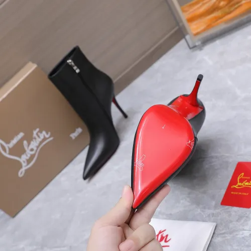 Replica Christian Louboutin Boots For Women #1472988 $150.00 USD for Wholesale