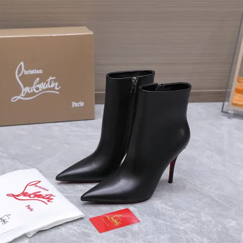 Replica Christian Louboutin Boots For Women #1472988 $150.00 USD for Wholesale