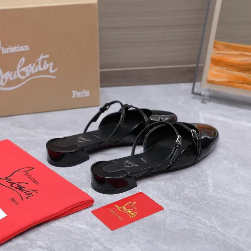 Replica Christian Louboutin CL Slippers For Women #1472991 $108.00 USD for Wholesale