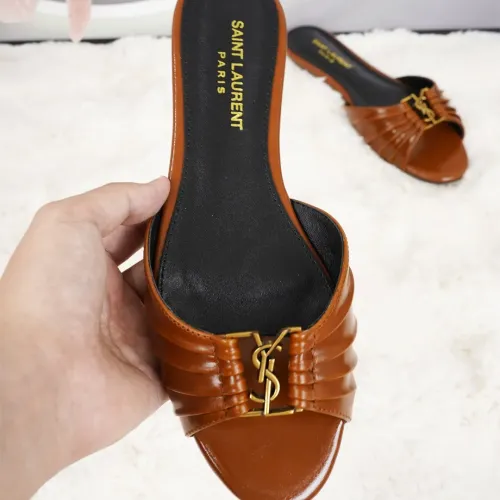 Replica Yves Saint Laurent YSL Slippers For Women #1473302 $85.00 USD for Wholesale