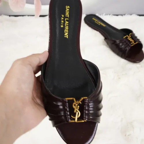 Replica Yves Saint Laurent YSL Slippers For Women #1473303 $85.00 USD for Wholesale