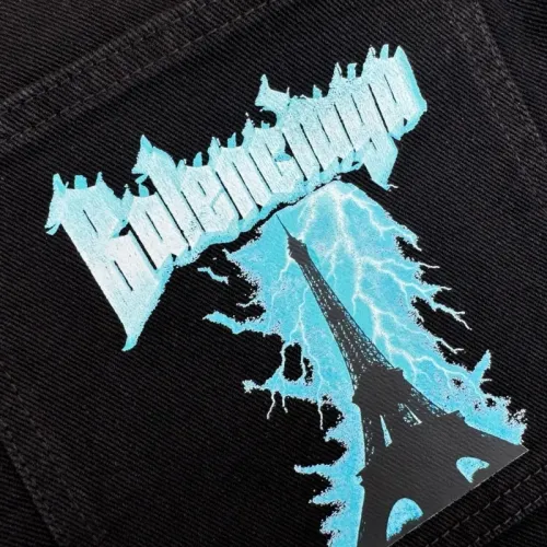 Replica Balenciaga Jeans For Men #1473305 $52.00 USD for Wholesale