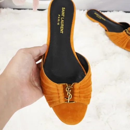Replica Yves Saint Laurent YSL Slippers For Women #1473306 $88.00 USD for Wholesale
