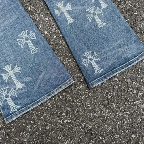 Replica Chrome Hearts Jeans For Unisex #1473316 $64.00 USD for Wholesale