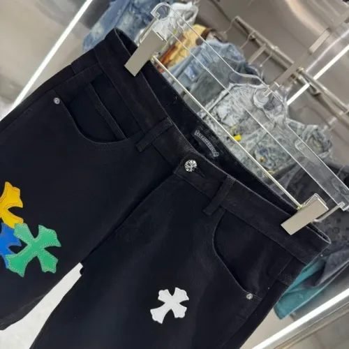 Replica Chrome Hearts Jeans For Men #1473325 $48.00 USD for Wholesale