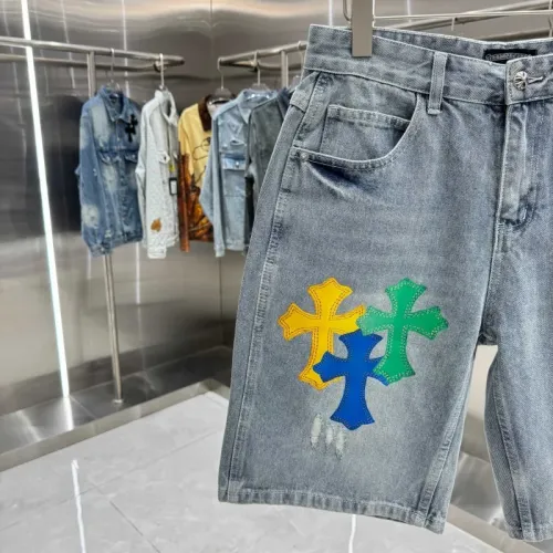 Replica Chrome Hearts Jeans For Men #1473326 $48.00 USD for Wholesale