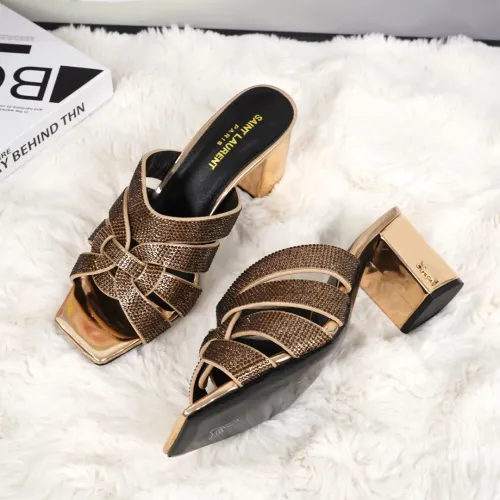 Replica Yves Saint Laurent YSL Slippers For Women #1473340 $88.00 USD for Wholesale