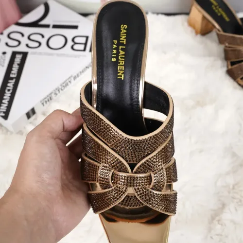 Replica Yves Saint Laurent YSL Slippers For Women #1473340 $88.00 USD for Wholesale