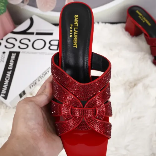 Replica Yves Saint Laurent YSL Slippers For Women #1473341 $88.00 USD for Wholesale
