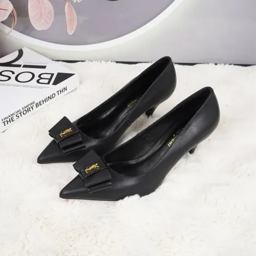 Replica Yves Saint Laurent YSL High-Heeled Shoes For Women #1473354 $100.00 USD for Wholesale