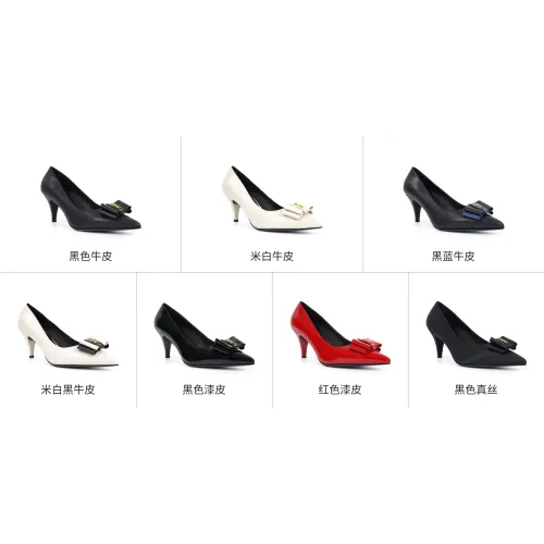 Replica Yves Saint Laurent YSL High-Heeled Shoes For Women #1473355 $100.00 USD for Wholesale