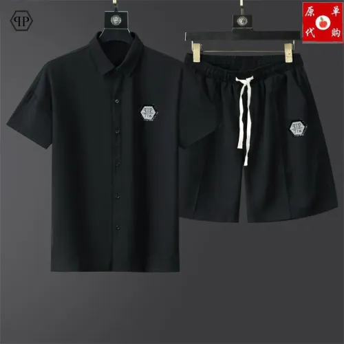 Philipp Plein PP Tracksuits Short Sleeved For Men #1473917
