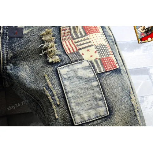 Replica Moncler Jeans For Men #1474186 $40.00 USD for Wholesale