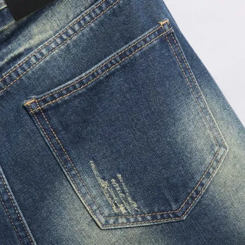 Replica Balmain Jeans For Men #1474197 $40.00 USD for Wholesale