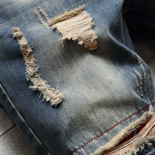 Replica Philipp Plein PP Jeans For Men #1474199 $40.00 USD for Wholesale