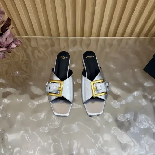 Replica Balmain Slippers For Women #1474870 $118.00 USD for Wholesale