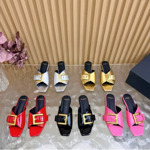 Replica Balmain Slippers For Women #1474874 $118.00 USD for Wholesale