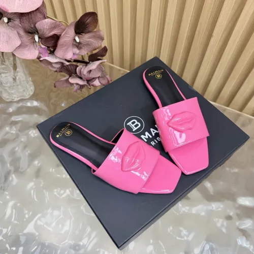 Replica Balmain Slippers For Women #1474887 $112.00 USD for Wholesale