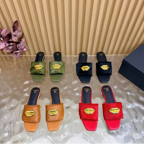 Replica Balmain Slippers For Women #1474890 $112.00 USD for Wholesale