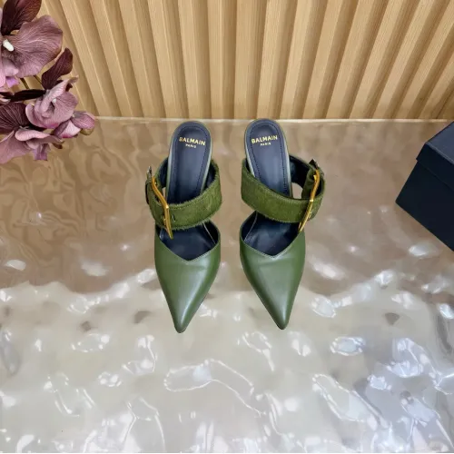 Replica Balmain Slippers For Women #1474902 $118.00 USD for Wholesale